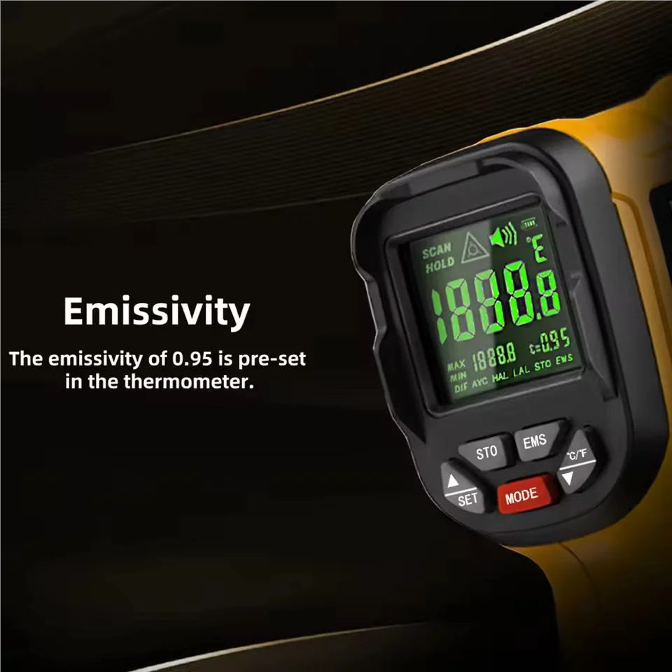 Industrial Laser Measurement - BSIDE H3 Infrared Thermometer Gun -50~1400°C