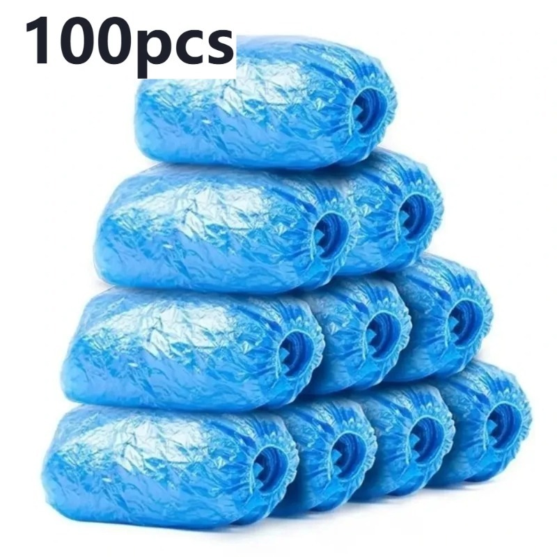 Dust Shoe Cnc - 100 PCS Disposable Waterproof Shoe Covers
