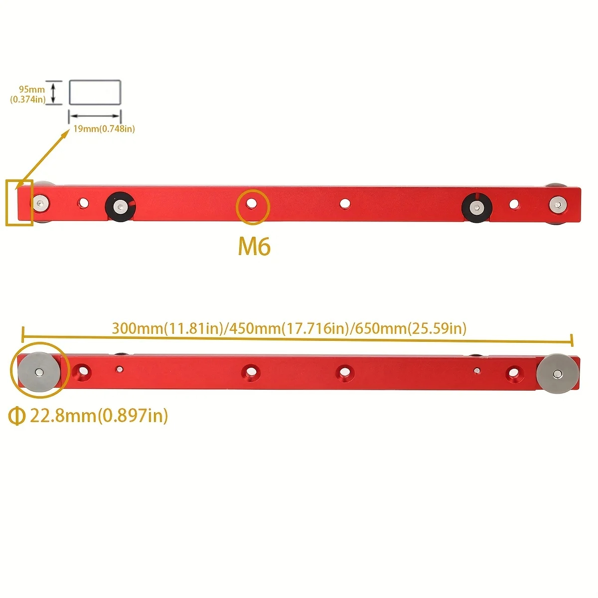 1Pc T-tracks Slot Miter Bar Sl - Aluminum T-Slot Profile incelemesi ve fiyatı