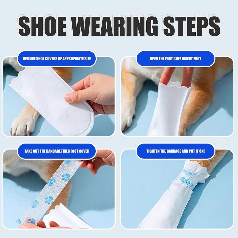 20/40PCS Pet Disposable Paw Sh - Dust Shoe Cnc incelemesi ve fiyatı