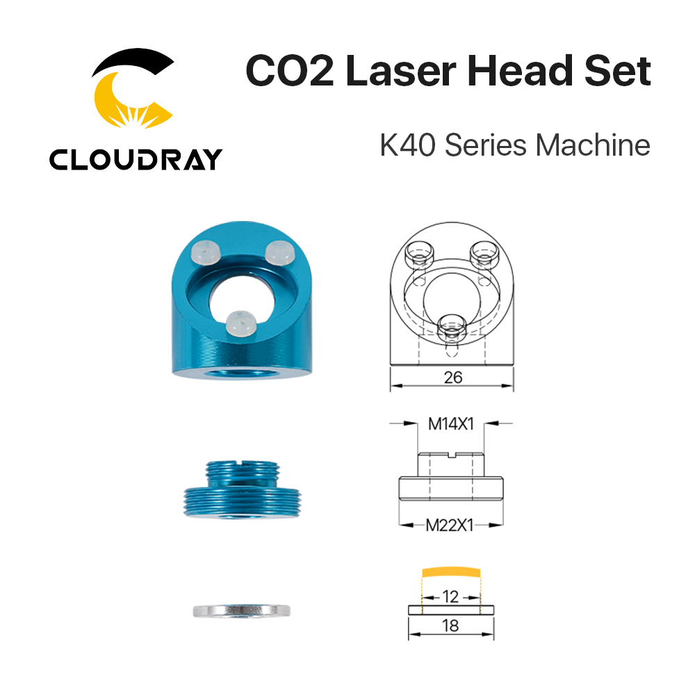 Cloudray CO2 Laser Head for K4 - Co2 Laser Mirror incelemesi ve fiyatı