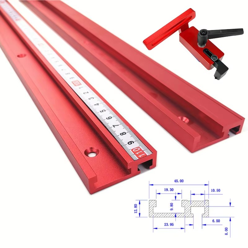 1PC Chute Aluminium alloy T-tr - Aluminum T-Slot Profile incelemesi ve fiyatı