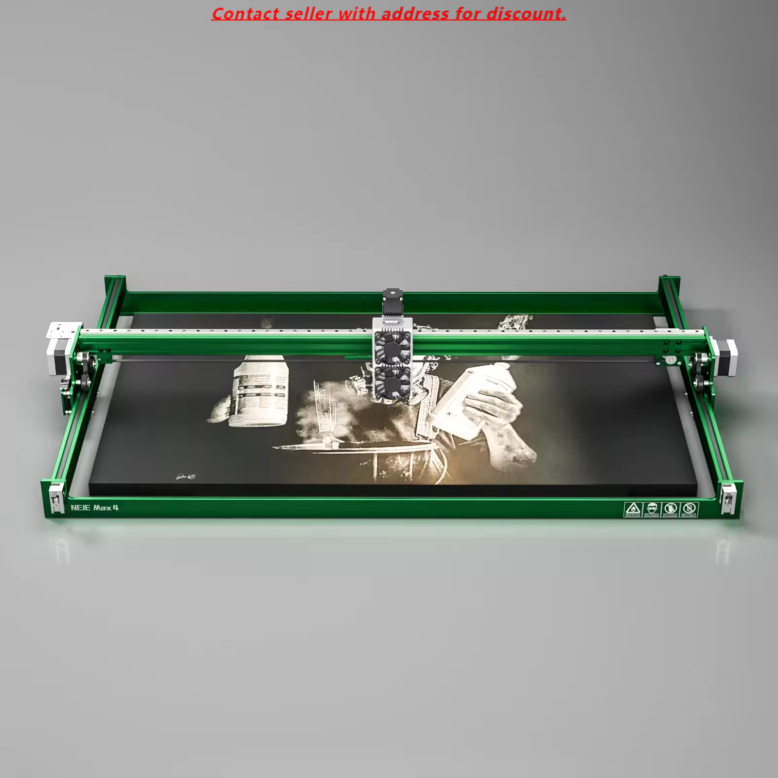 Ship EU NEJE Max 4 E80 High Po - Industrial Laser Engraver For Wood incelemesi ve fiyatı