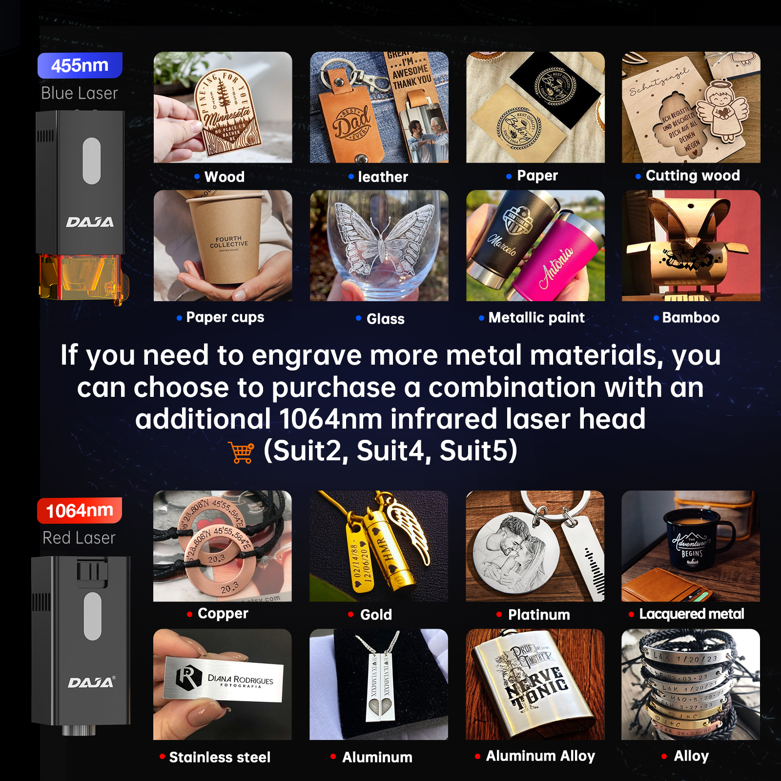DAJA DJ6 Pro Mini Laser Engrav - Industrial Laser Engraver For Metal incelemesi ve fiyatı