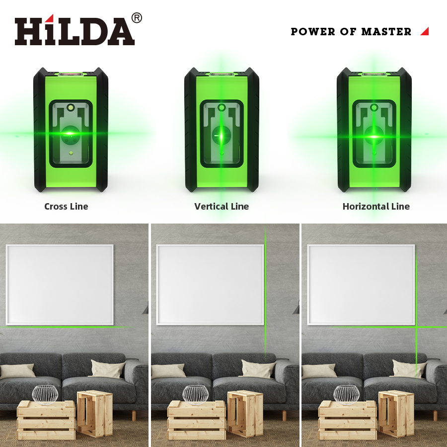 HILDA Laser Level Meter 2-Line - Industrial Laser Measurement incelemesi ve fiyatı