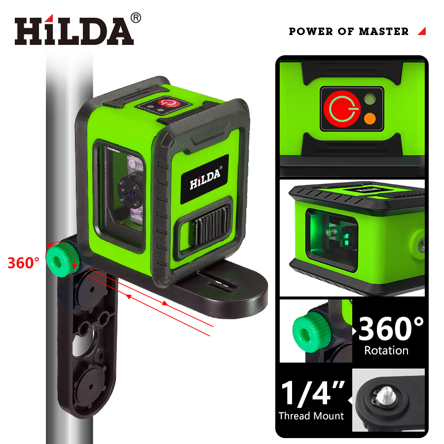 HILDA Laser Level Meter 2-Line - Industrial Laser Measurement incelemesi ve fiyatı