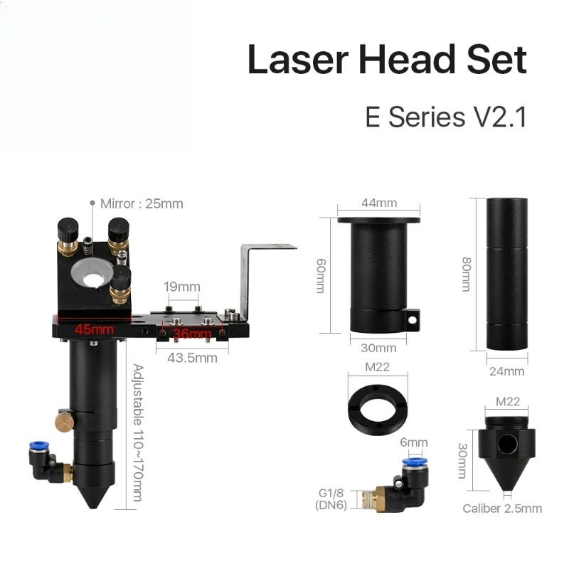 Cloudray E Series CO2 Head Set - Co2 Laser Mirror incelemesi ve fiyatı