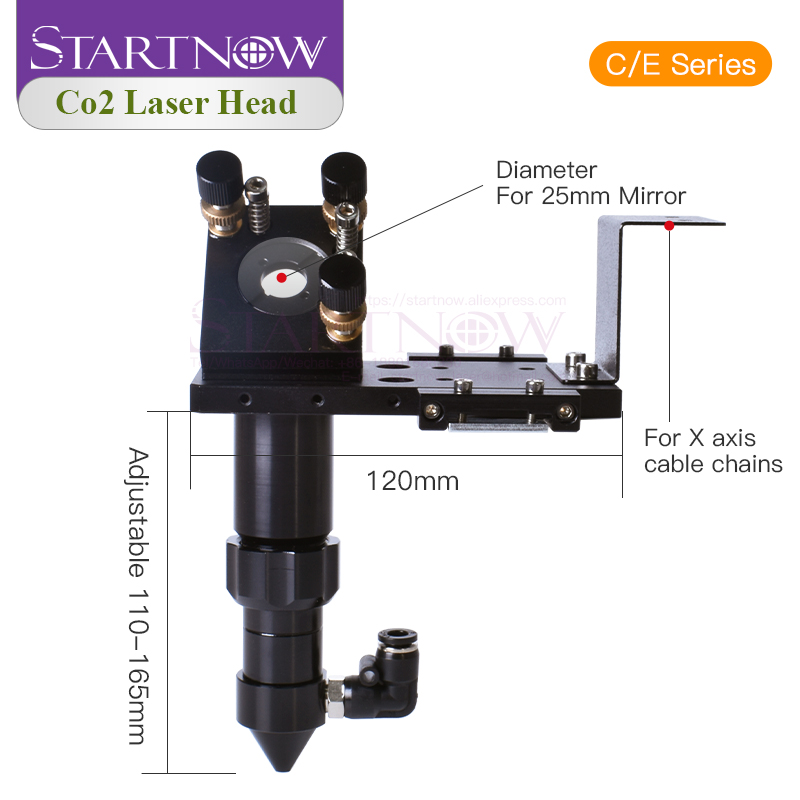 Startnow CO2 Laser Head Set Le - Co2 Laser Mirror incelemesi ve fiyatı