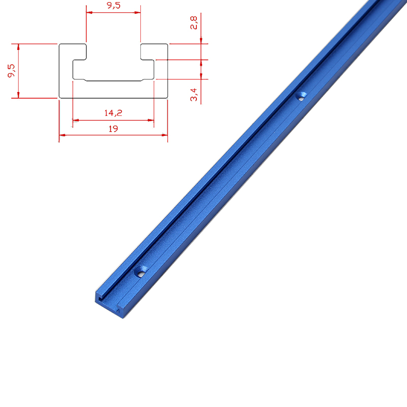 1Pc 19/30/45/75Type T-tracks T - Aluminum T-Slot Profile incelemesi ve fiyatı