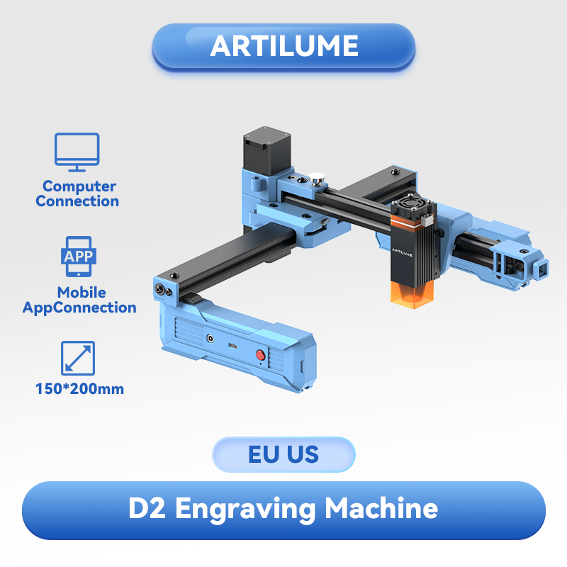 Artilume D2 2.5/6W Foldable La - Industrial Laser Engraver For Metal incelemesi ve fiyatı