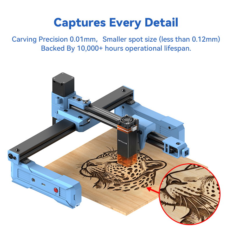 Artilume D2 2.5/6W Foldable La - Industrial Laser Engraver For Metal incelemesi ve fiyatı