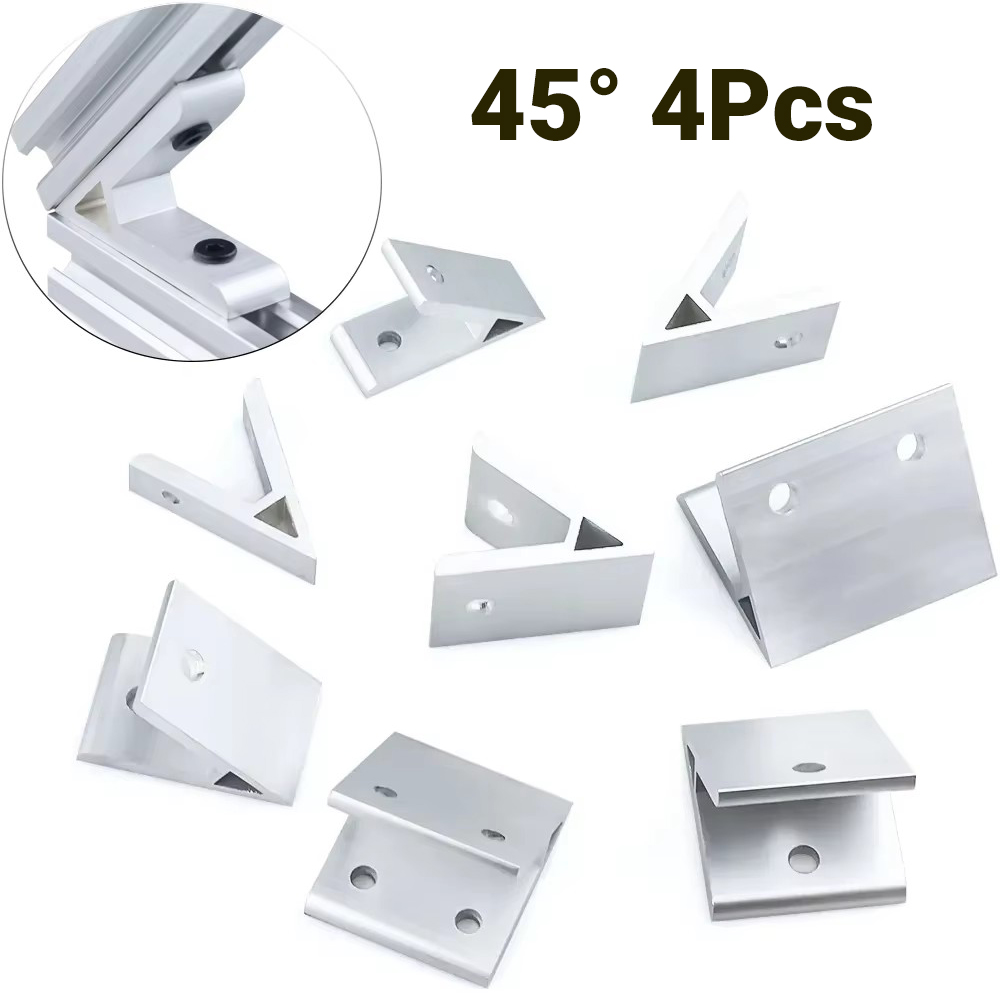 4Pcs 45 Degree Angle Corner Br - Aluminum T-Slot Profile incelemesi ve fiyatı