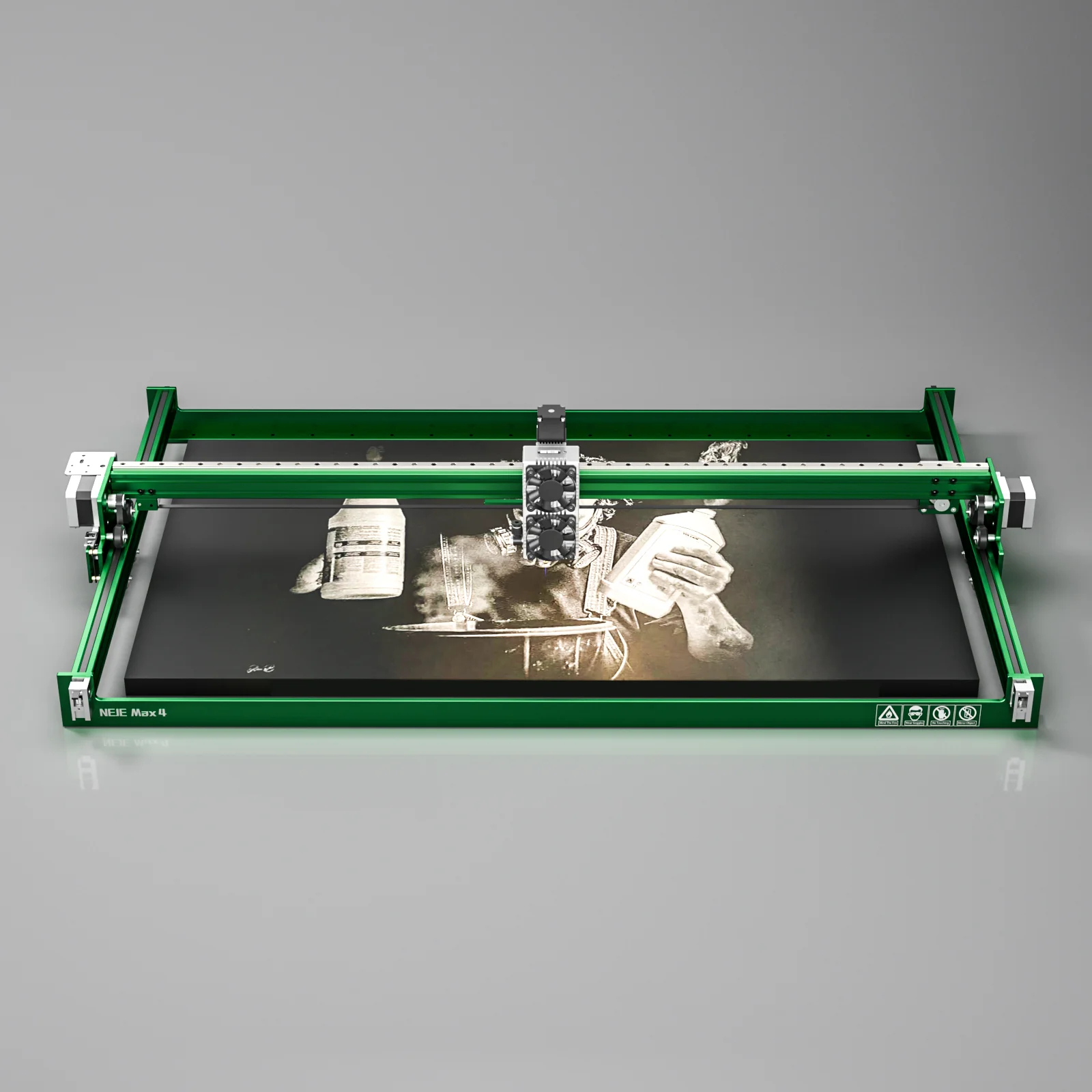 NEJE Max 4 E80 High Power Lase - Industrial Laser Engraver For Wood incelemesi ve fiyatı
