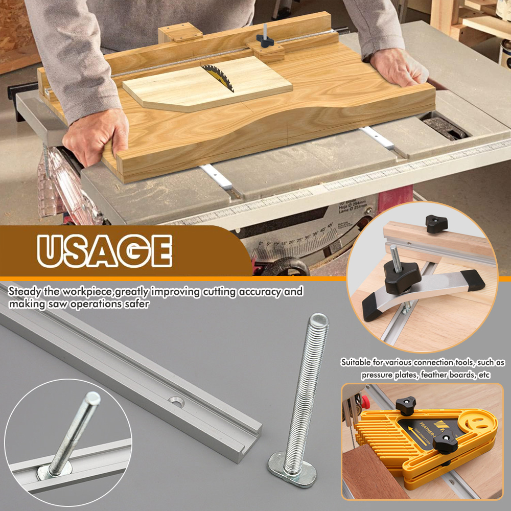 Woodworking 19# T-track Kit an - Aluminum T-Slot Profile incelemesi ve fiyatı