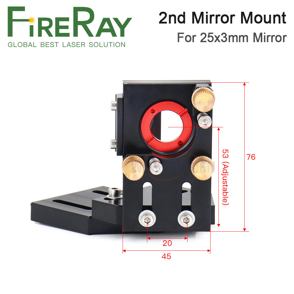 FireRay CO2 Laser Mount Reflec - Co2 Laser Mirror incelemesi ve fiyatı
