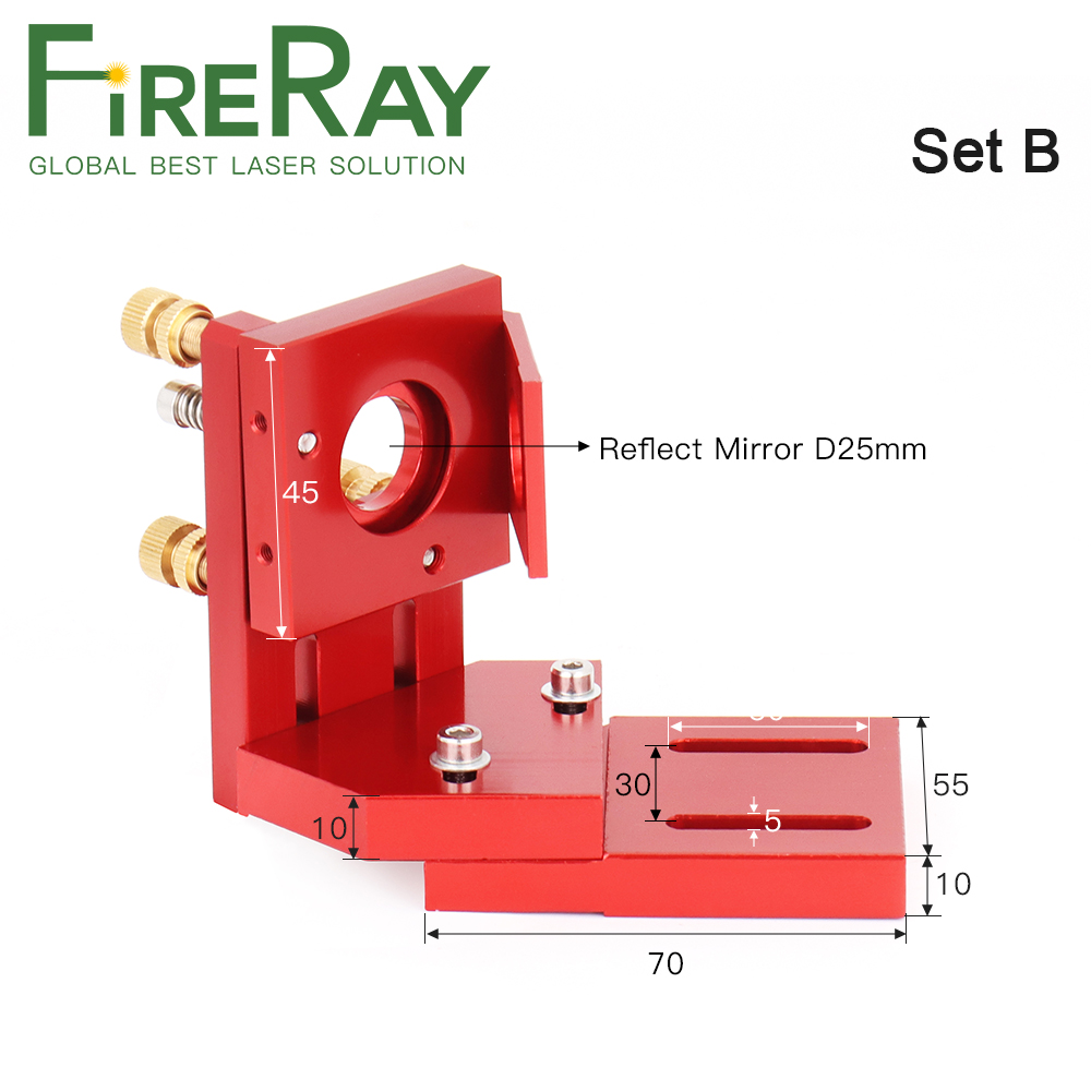 FireRay CO2 Laser Mount Reflec - Co2 Laser Mirror incelemesi ve fiyatı