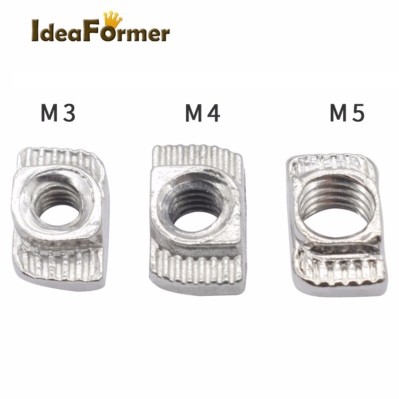 50pcs M3 M4 M5 2020 Series T N - Aluminum T-Slot Profile incelemesi ve fiyatı