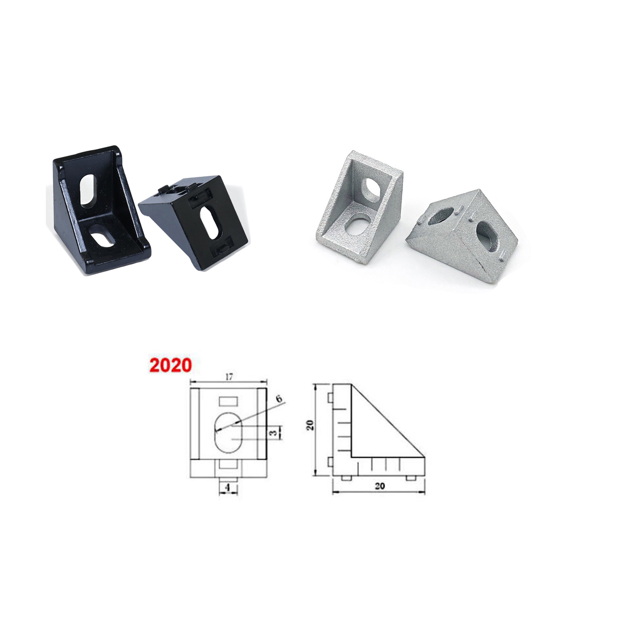 100pcs 2020 Aluminum Profile C - Aluminum T-Slot Profile incelemesi ve fiyatı