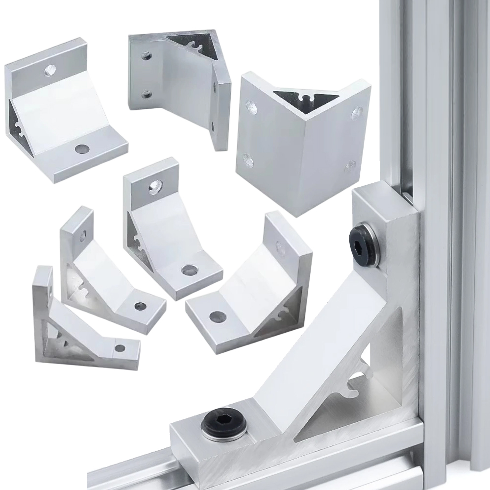 4Pcs 90 Degree Corner Angle Br - Aluminum T-Slot Profile incelemesi ve fiyatı