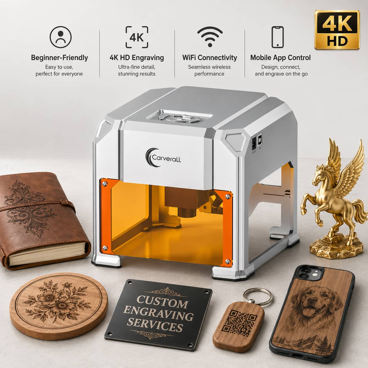 Carverall Laser Engraver Machi - Industrial Laser Engraver For Metal incelemesi ve fiyatı