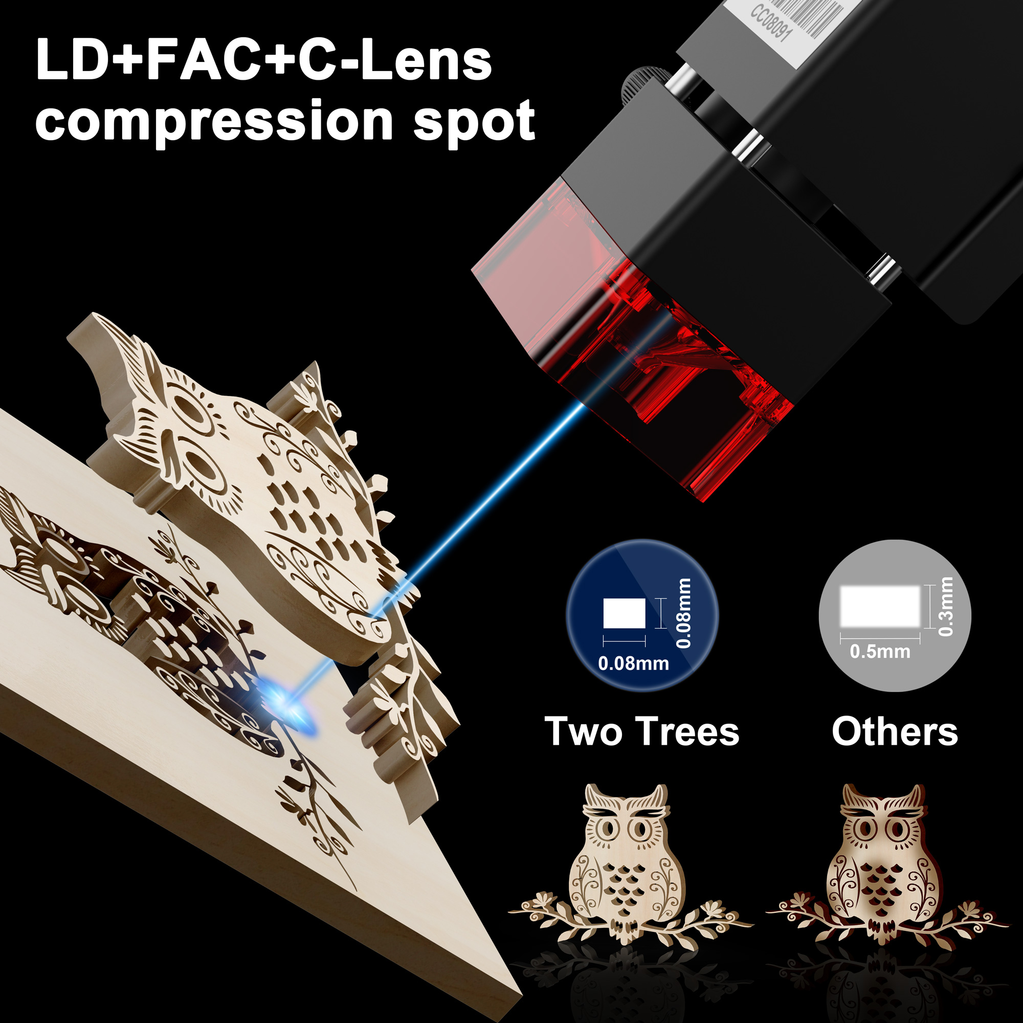 TWOTREES TTS-10 Pro Laser Engr - Industrial Laser Engraver For Metal incelemesi ve fiyatı