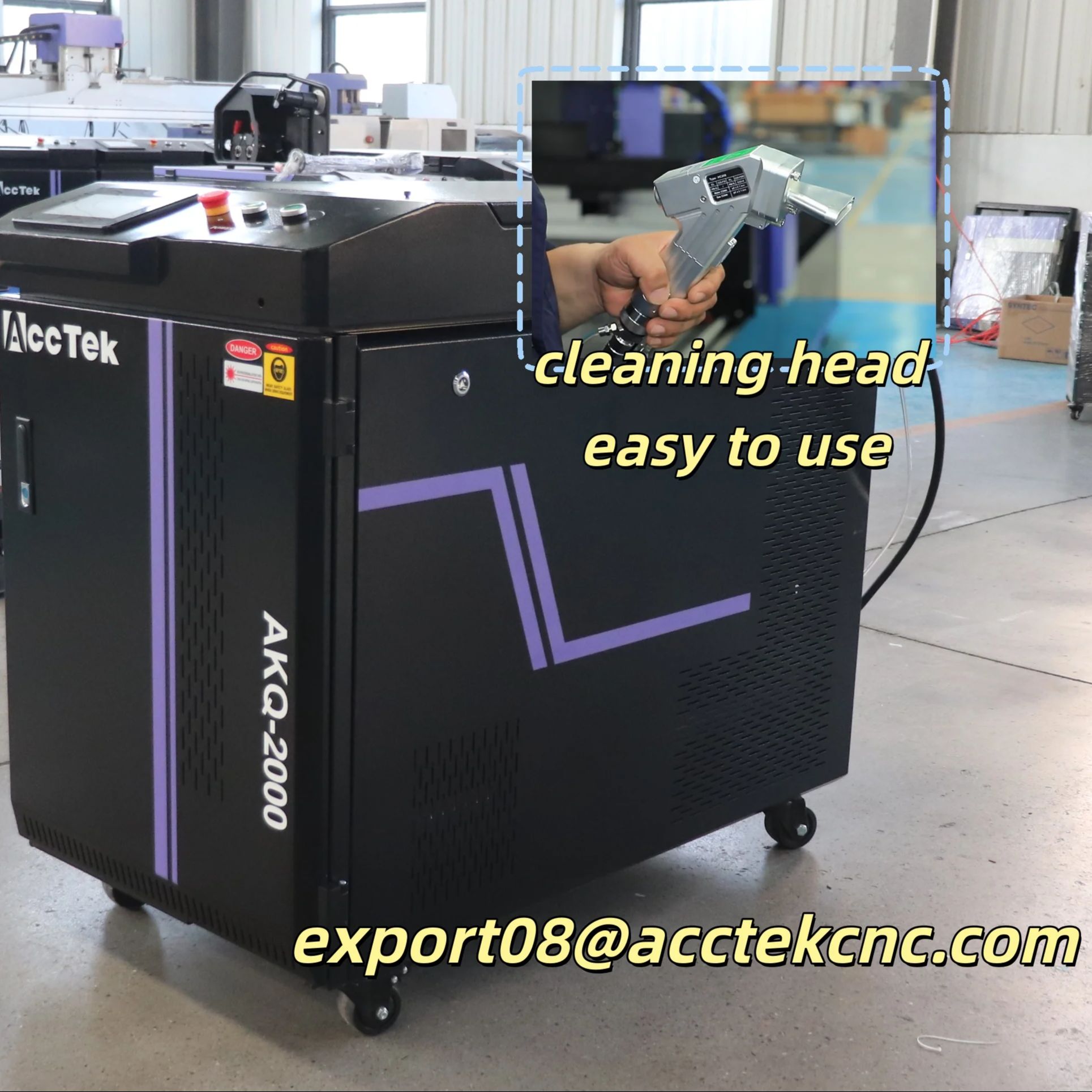 Hot Sale Continue 2000W Handhe - Industrial Laser Cleaner incelemesi ve fiyatı