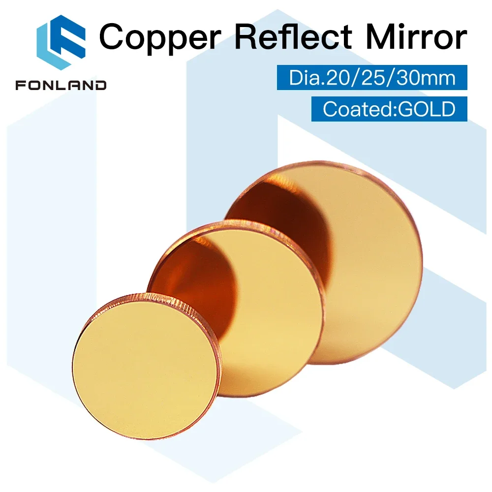 3pcs Fonland Copper Reflect Mi - Co2 Laser Mirror incelemesi ve fiyatı