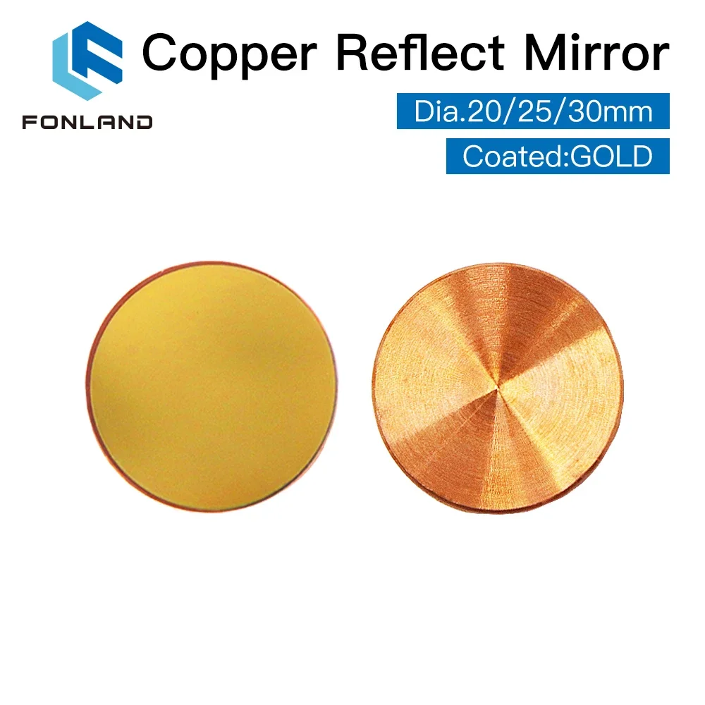 3pcs Fonland Copper Reflect Mi - Co2 Laser Mirror incelemesi ve fiyatı