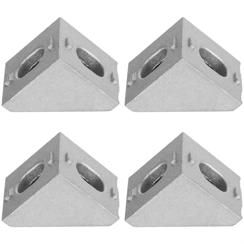 2020 Corner Bracket 40PCS Alum - Aluminum T-Slot Profile incelemesi ve fiyatı