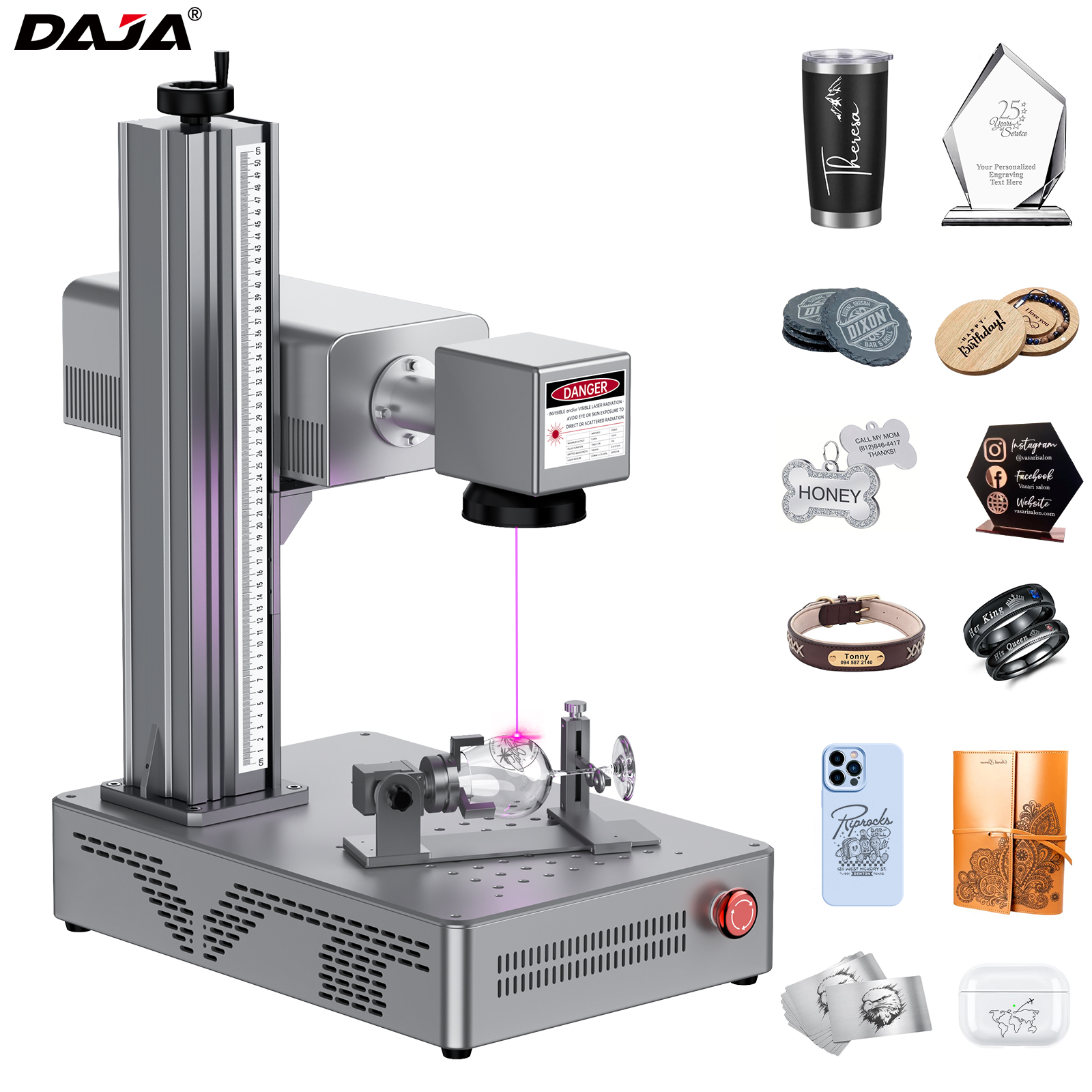 DAJA UV Laser Marking Machine  - Industrial Laser Engraver For Wood incelemesi ve fiyatı