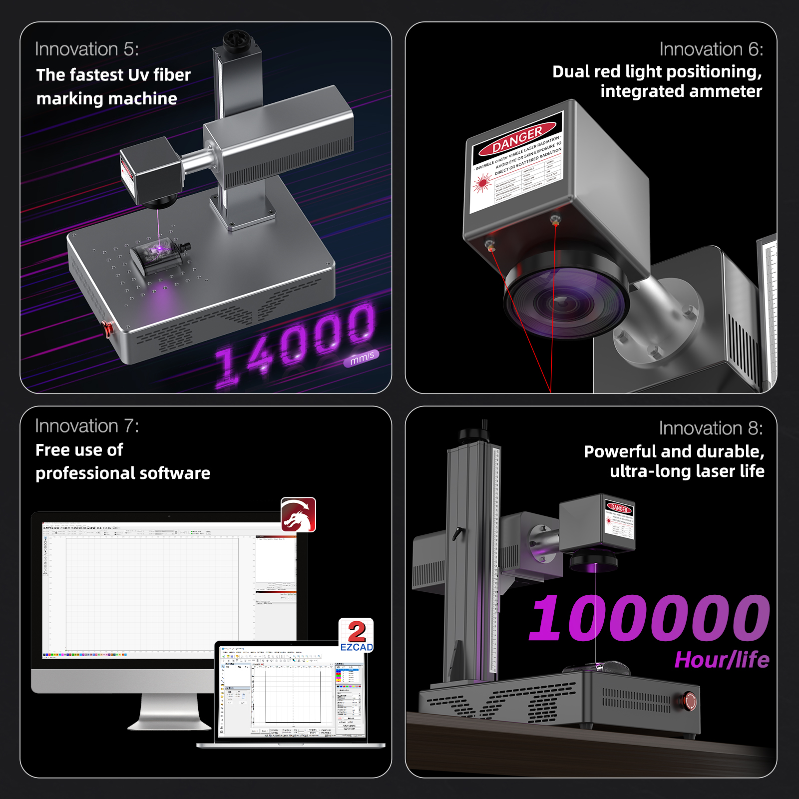 DAJA UV Laser Marking Machine  - Industrial Laser Engraver For Wood incelemesi ve fiyatı