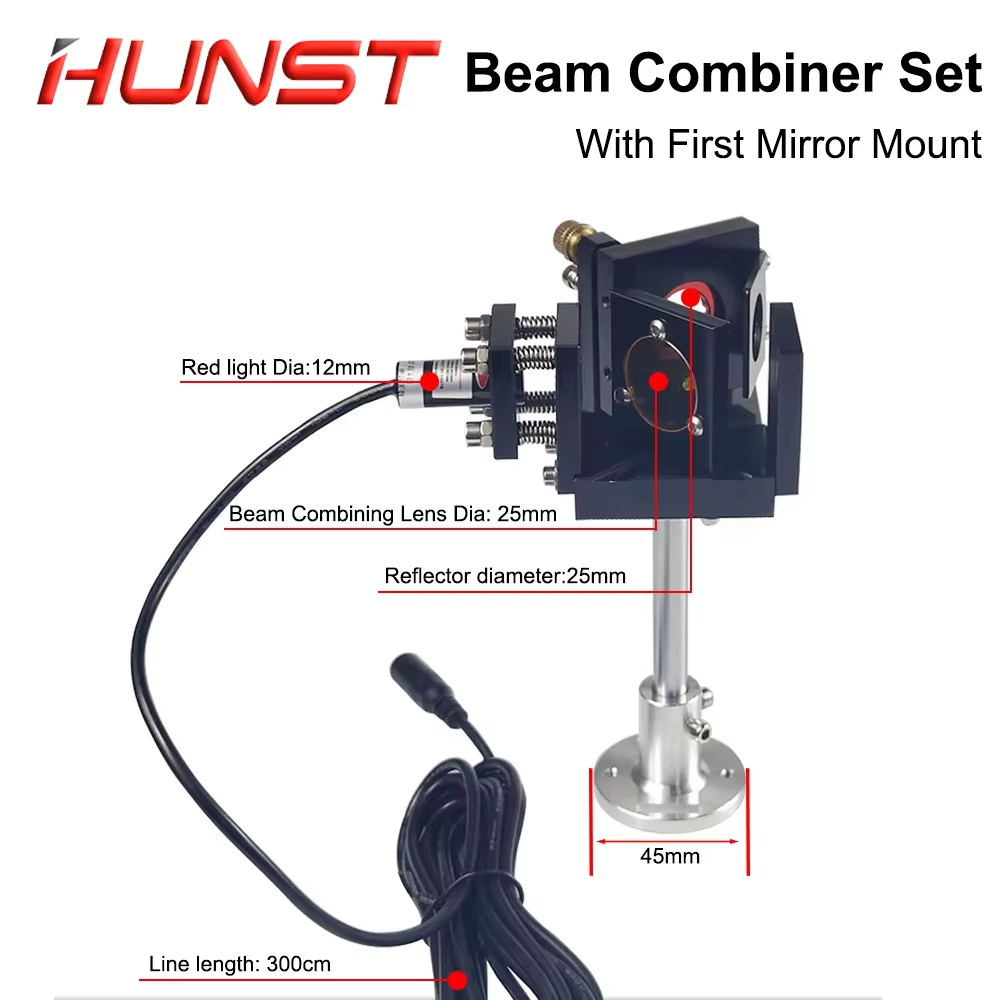 Hunst Beam Combiner Set 25mm L - Co2 Laser Mirror incelemesi ve fiyatı