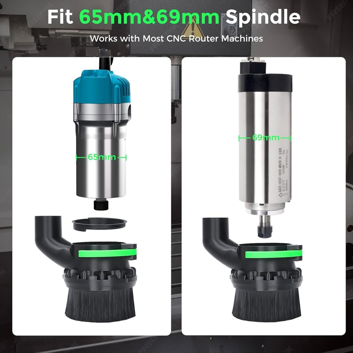 AS507 HAPPY^65mm & 69mm Diamet - Dust Shoe Cnc incelemesi ve fiyatı