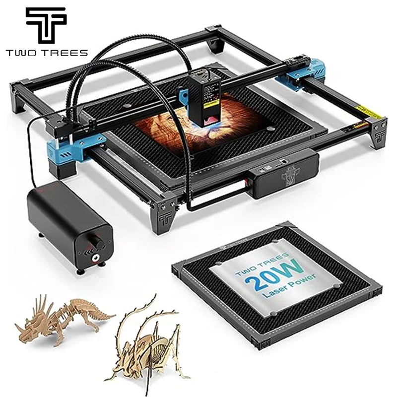 TWOTREES TTS-20 Pro 20W Metal  - Industrial Laser Engraver For Metal incelemesi ve fiyatı